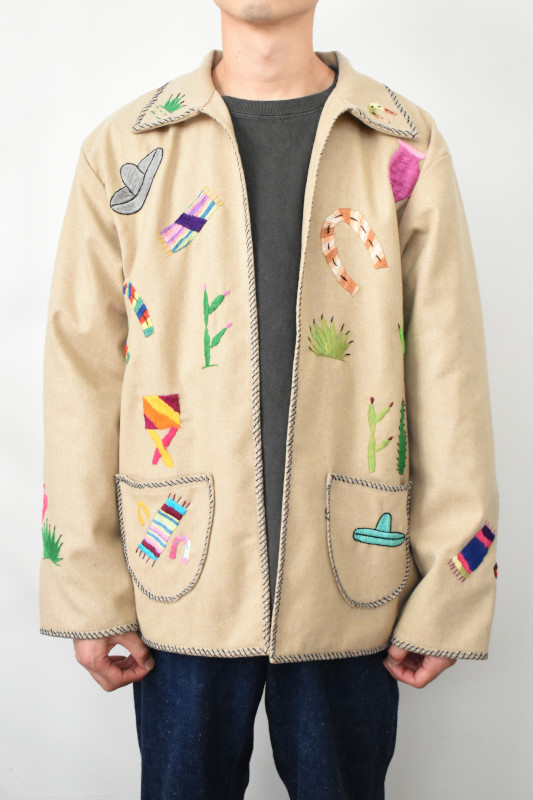 oaxaca (オアハカ) Souvenir Jacket [KHAKI/MULTI]