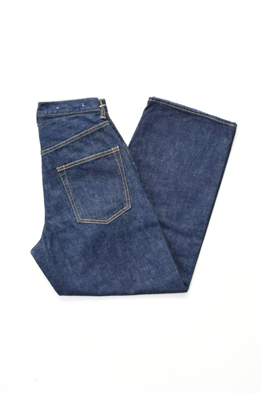 SCYE BASICS (サイベーシックス) Selvedge Denim Wide Leg Jeans [INDIGO]