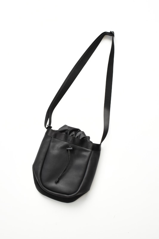 BURLAP OUTFITTER (バーラップアウトフィッター) LEATHER CHALK BAG [BLACK]