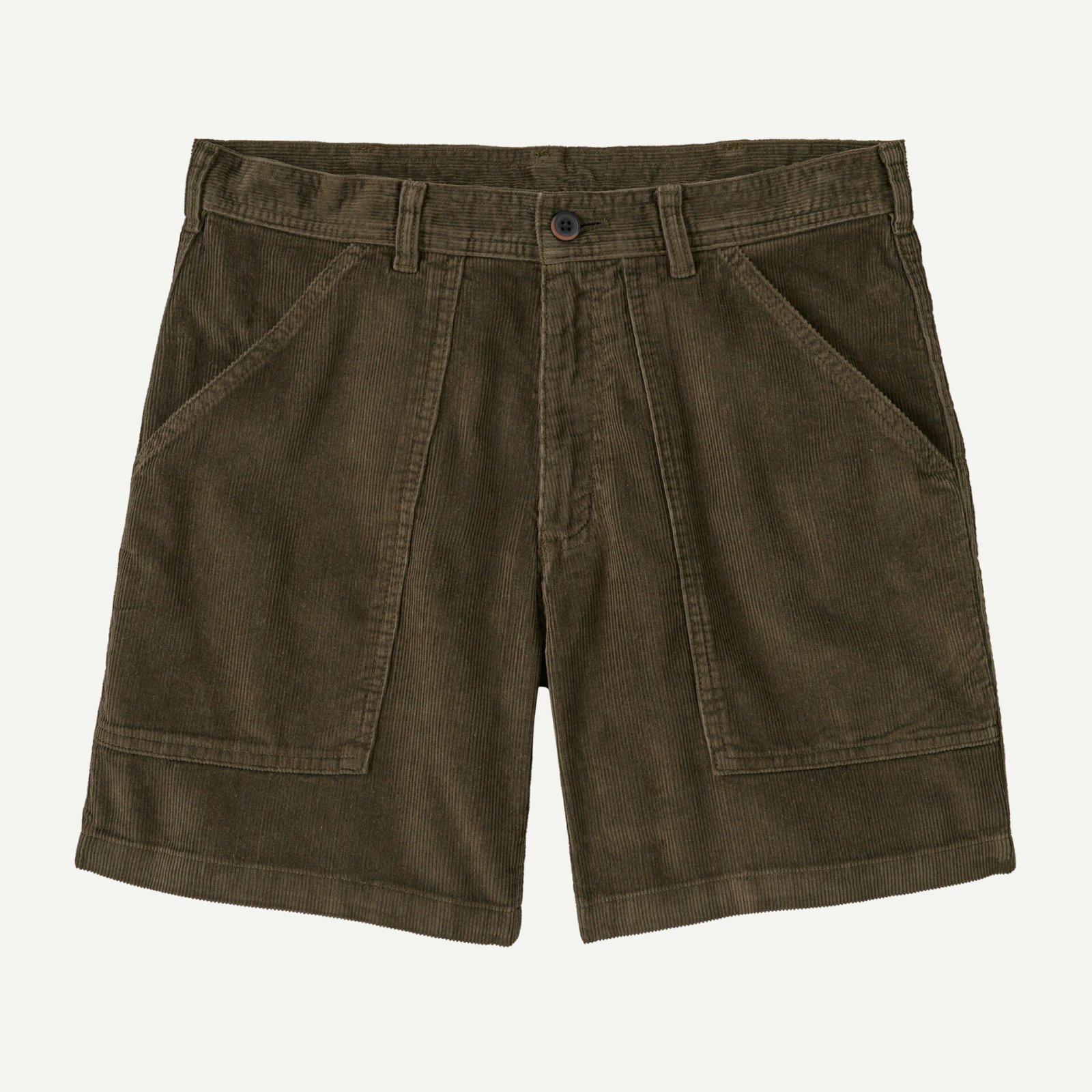 patagonia (パタゴニア) メンズ・オーガニックコットン・コード・ユーティリティ・ショーツ 6インチ [BASIN GREEN]