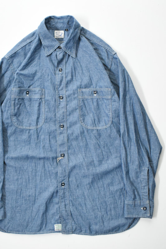 orslow (オアスロウ) RELAX FIT CHAMBRAY WORK SHIRT [CHAMBRAY]