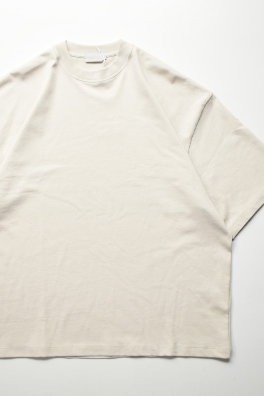 handvaerk (ハンドバーク) 30/2 CREW NECK S/S T-SHIRT [THUNDER]