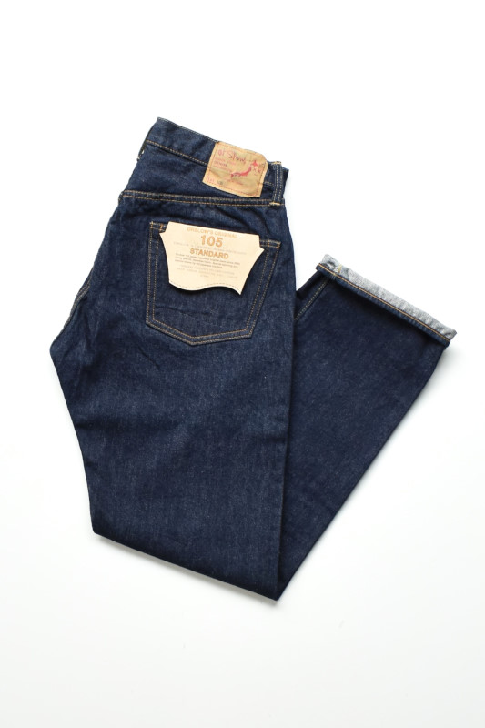 orslow (オアスロウ) 105 STANDARD SELVEDGE DENIM [ONE WASH]
