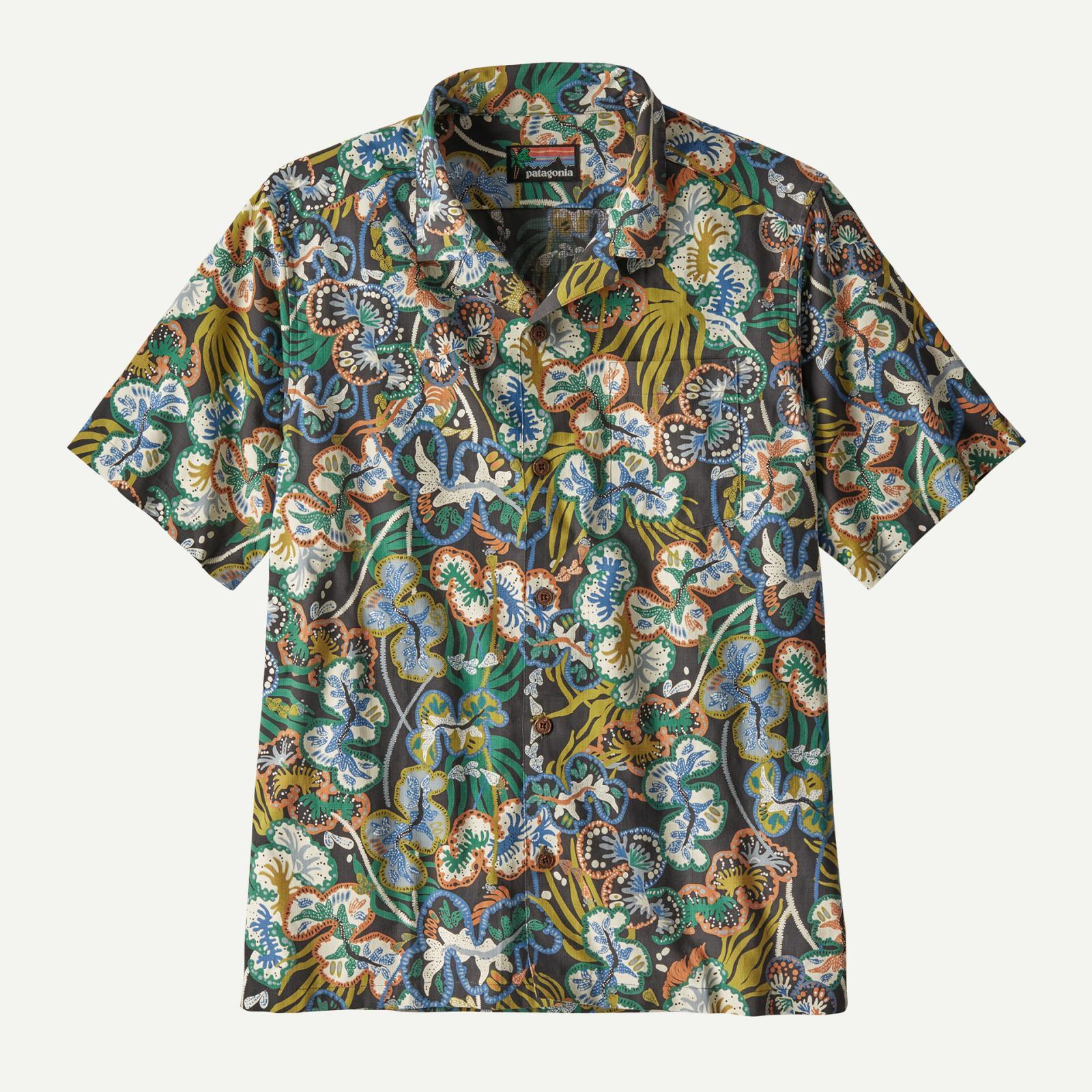patagonia (パタゴニア) メンズ・タイダル・スレッズ・キャンプ・シャツ [UNDERSEA/INK BLACK]