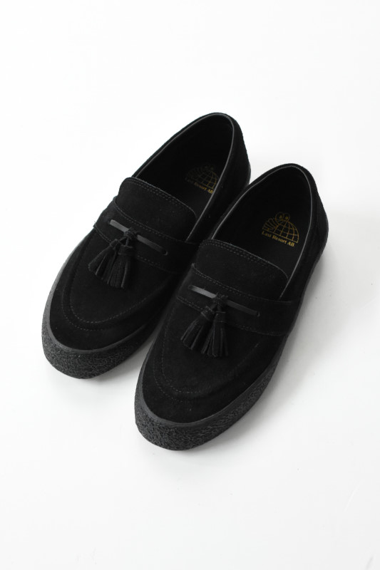 Last Resort AB (ラストリゾートエービー) VM005-Loafer Suede [BLACK/BLACK]
